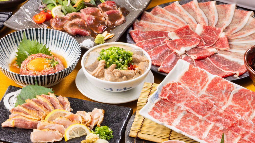 名物料理のとろける馬刺しの画像